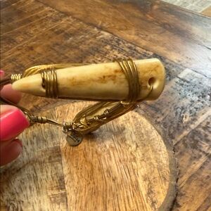 Deer antler bracelet